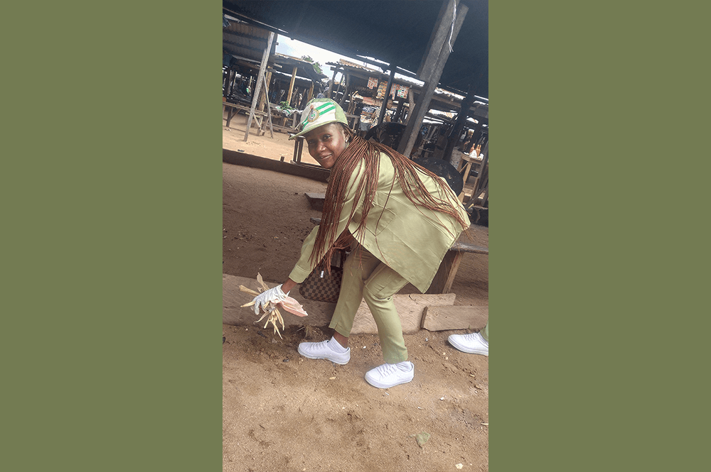 Tree planting exercise by Environmental CDS