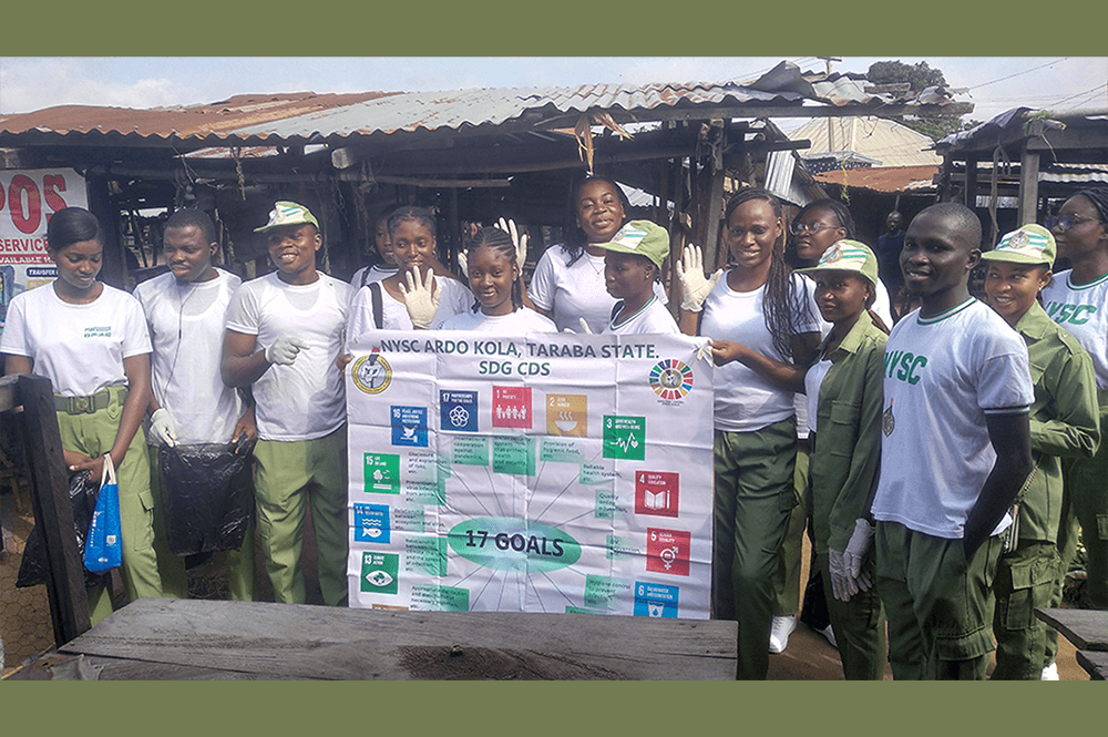 SDG awareness campaign at community hall