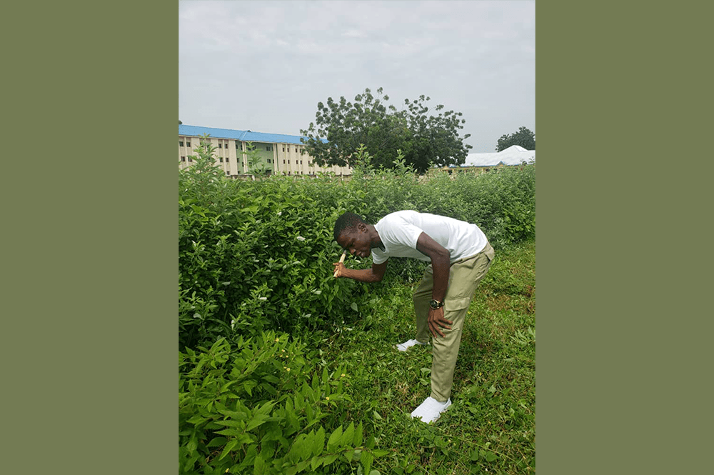 Editorial CDS group documenting NYSC activities